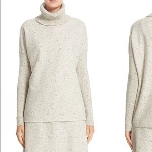 Lafayette 148 Donegal Wool Jersey Turtleneck